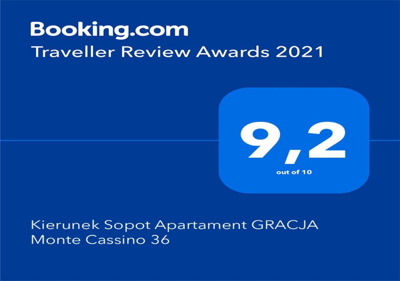 Kierunek Sopot Apartament Gracja Monte Cassino 36 Exterior foto